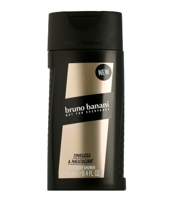 Bruno Banani Man Tijdloze en mannelijke haar- en lichaamsdouche (250 ml)