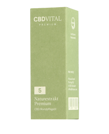 CBD VITAL Naturextrakt Premium CBD Mondverzorgingsolie 5% (10 ml)