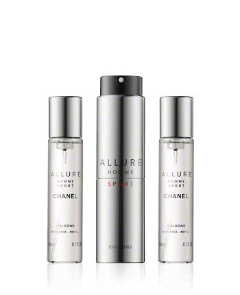 Chanel Allure Homme Sport EdC tasspray (navulbaar) (3 x 20 ml)