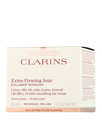 Clarins Extra-Firming [Collagen]³ Technology Crème Jour Toutes Peaux Rechargeable (50 ml)