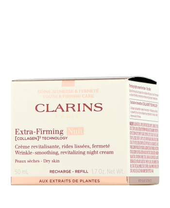 Clarins Extra-Firming [Collagen]³ Technology Crème Nuit Peaux Sèches Recharge (50 ml)