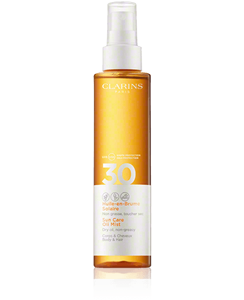 Clarins Zonbescherming Huile-en-Brume Solaire Corps & Cheveux SPF 30 (150 ml)