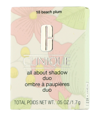 Clinique All About Shadow Duo 17 Beach Plum (1,7 g)