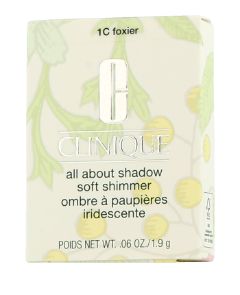 Clinique All About Shadow Soft Shimmer 1C Foxier (1,9 g)