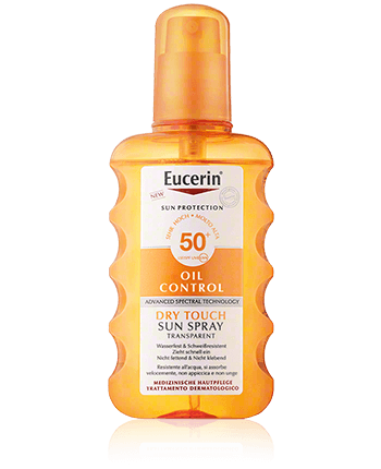 Eucerin Sun Protection Oil Control Dry Touch Sun Spray Transparent LSF 50+ (200 ml)