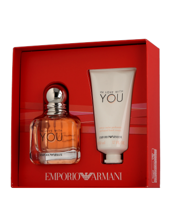 Giorgio Armani In Love With You 30 ml EdP Set met handcrème