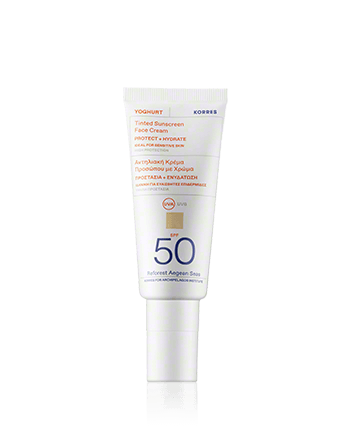 Korres Sun Care Yoghurt Tinted Sunscreen Face Creme SPF 50 (40 ml)