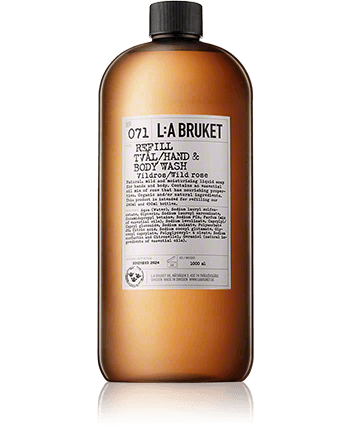 L:A BRUKET Cleansing 071 Refill Hand & Body Wash Wild Rose (1000 ml)