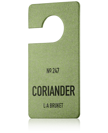 L:A BRUKET Home Fragrance 247 Fragrance Tag Coriander
