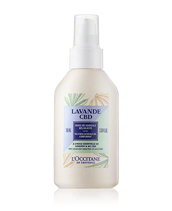 L'Occitane Lavande CBD Huile de Massage Relaxante (100 ml)