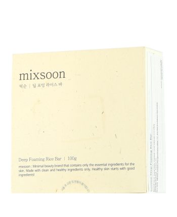 Mixsoon Face Care Deep Foaming Rice Bar (100 g)