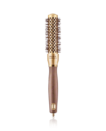 Olivia Garden Expert Blowout Shine gewellte Borsten 25 gold & braun