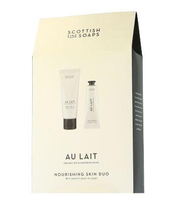 Scottish Fine Soaps Au Lait Voedende Huid Set met Lichaamscrème