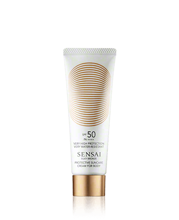 Sensai Silky Bronze Protective Suncare Cream for Face SPF 50+ (50 ml)