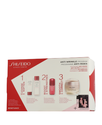 Shiseido Benefiance Set met rimpelgladde crème