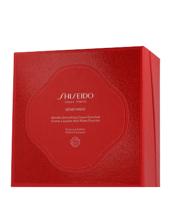 Shiseido Benefiance Set met Wrinkle Smoothing Cream Enriched