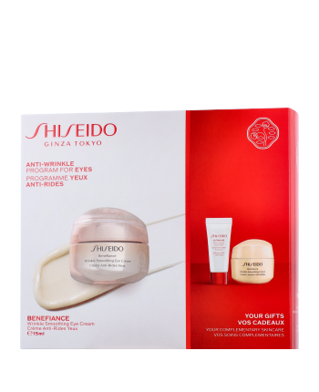 Shiseido Benefiance Set met Rimpelstrijkende Oogcrème