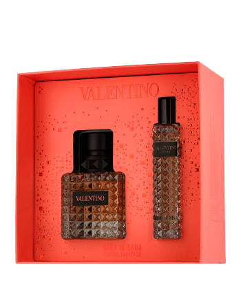 Valentino Donna Born In Roma 50 ml EdP Koraalfantasieset met mini-Edp-spray