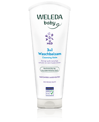 Weleda Baby Med 3in1 Baby Med 3in1 Wasbalsem Wit Mallow (200 ml)