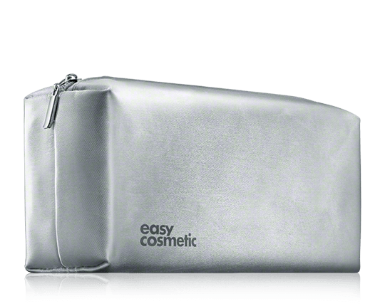 easycosmetic Cosmeticatassen BeautyBag zilver