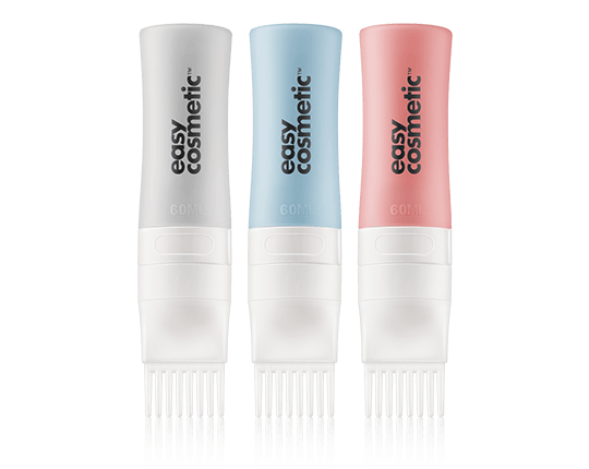 easycosmetic Travel & Sports Hair Treatment Bottle Set (3 x 60 ml)