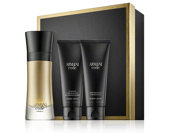 Giorgio Armani Code Homme Absolu 60 ml EdP Set met Shower Gel en Aftershave Balsam