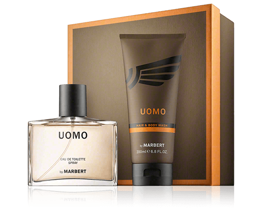 Marbert Uomo 100 ml EdT Set met Hair & Body Wash