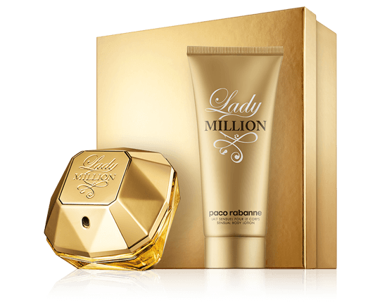 Paco Rabanne Lady Million 50 ml EdP Set met Body Lotion