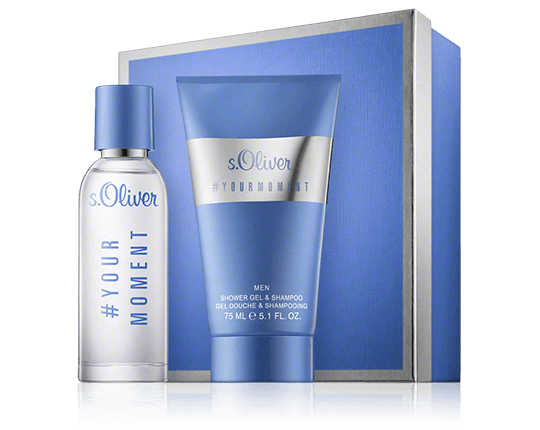 s.Oliver #Your Moment Men 30 ml EdT Set met Showergel