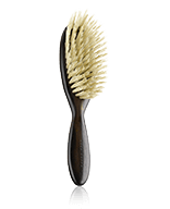 Acca Kappa Brushes Parigina Hair Brush - Ebony Wood - White Natural Bristles Borstel