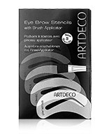 Artdeco Applicatoren Wenkbrauw stencils met borstel applicator Diversen 1 stuk + 5 stuk