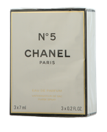 Chanel No. 5 Eau de Parfum - Parfum aan een ketting voor in de handtas 3 x 7 ml