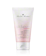 Charlotte Meentzen Silk & Pure Verhelderend roze-zwart peelingmasker Gezichtspeeling 50 ml