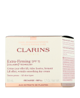 Clarins Extra-Firming [Collagen]³ Technology Crème Jour SPF 15 Toutes Peaux Recharge Dagcrème 50 ml