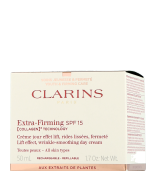 Clarins Extra-Firming [Collagen]³ Technology Crème Jour SPF 15 Toutes Peaux Rechargeable Dagcrème 50 ml