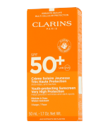 Clarins Zonbescherming Crème Solaire Jeunesse Très Haute Protection SPF 50+ Gezichtscrème 50 ml