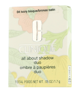 Clinique All About Shadow Duo 04 Ivory Bisque/Bronze Satin Oogschaduw 1,7 g