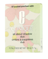 Clinique All About Shadow Duo 17 Seashell Pink/Fawn Satin Oogschaduw 1,7 g