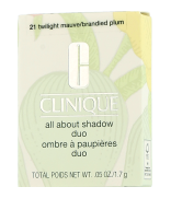 Clinique All About Shadow Duo 21 Twilight Mauve/Brandied Plum Oogschaduw 1,7 g