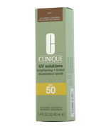 Clinique Sun UV Solutions Brightening + Tinted Sunscreen SPF 50 Deep Getinte dagcrème 40 ml