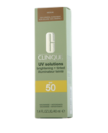 Clinique Sun UV Solutions Brightening + Tinted Sunscreen SPF 50 Medium Getinte dagcrème 40 ml