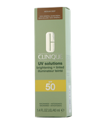 Clinique Sun UV Solutions Brightening + Tinted Sunscreen SPF 50 Medium Deep Getinte dagcrème 40 ml