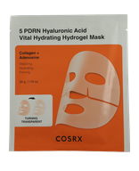 COSRX 5 PDRN Hyaluronic Acid Vital Hydrating Hydrogel Mask Verzorgingsmasker 34 g