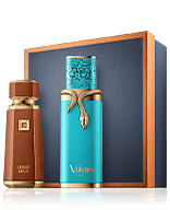 French Avenue Liquid Brun 100 ml EdP Set met Vulcan Feu Eau de Parfum-spray