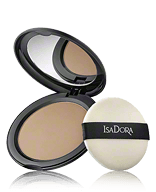 IsaDora Velvet Touch Sheer Cover Compact Powder 45 Neutral Beige Poeder 10 g