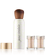 Jane Iredale Amazing Base Refillable Brush + 2 Refills Poeder