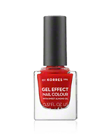 Korres Gel Effect Nail Colour 48 Coral Red Nagellak 11 ml