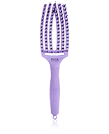 Olivia Garden Fingerbrush Iconic Boar & Nylon Lavender M Borstel