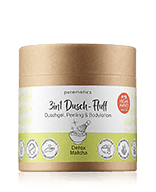puremetics 3in1 Douchepluis Detox Matcha - Douchegel, bodylotion & scrub in één Body‑peeling 250 g