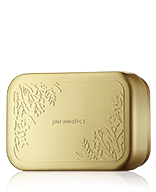 puremetics Accessoires Zeepdoos met lekbakje mat goud gebloemd Schoonmaak & Wellness